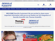 Tablet Screenshot of denvillescientific.com